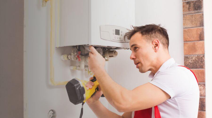 Local annual plumbing maintenance in Hanna, IN